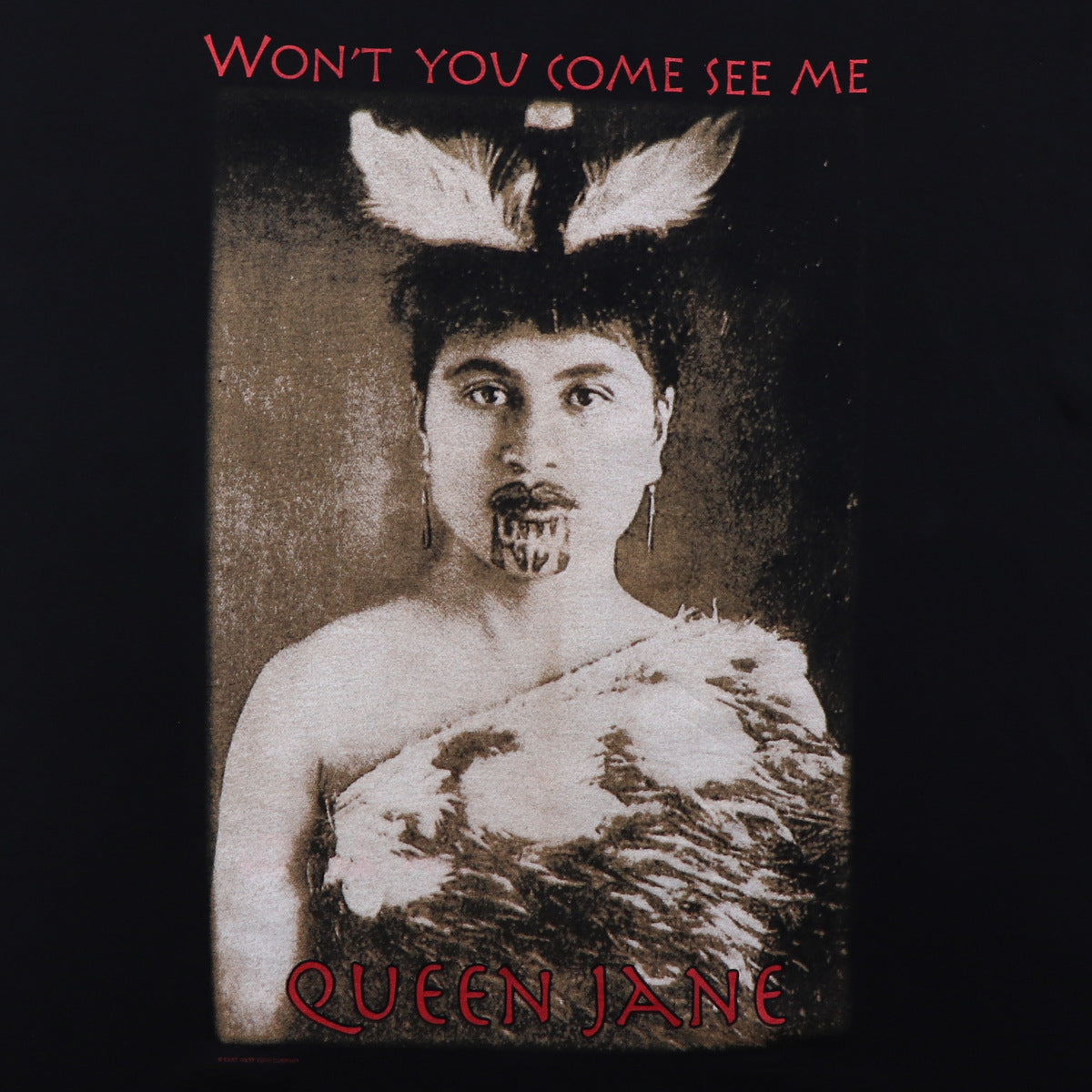 1990S Bob Dylan Queen Jane Shirt