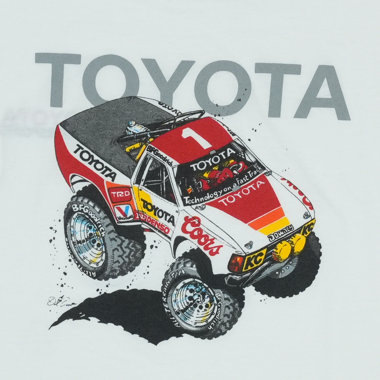 1980S Toyota Motorsports Trd Shirt