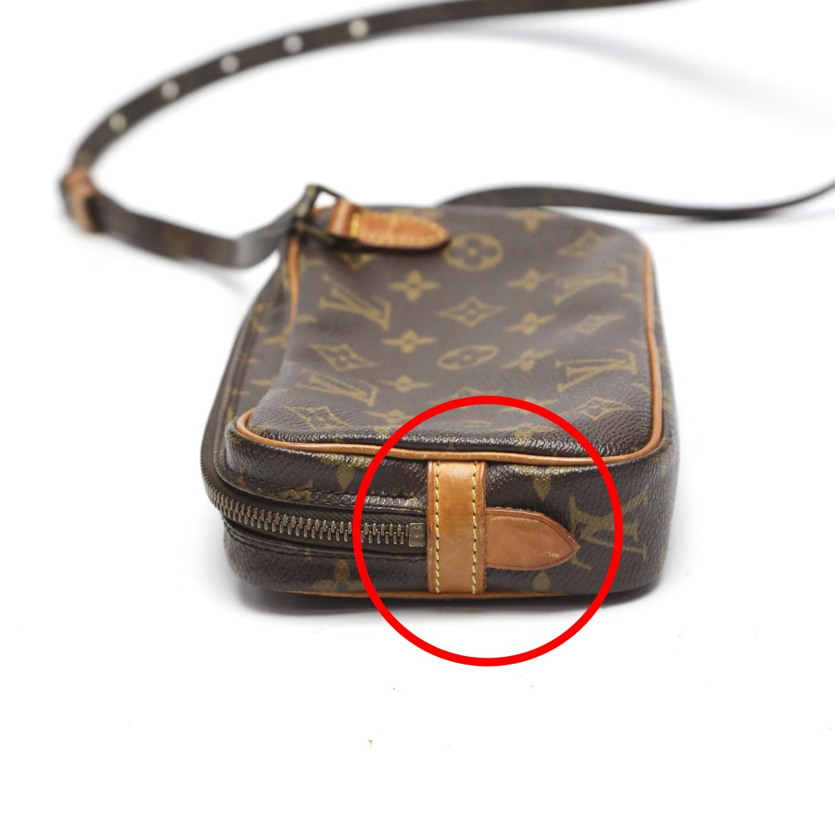 Louis Vuitton Shoulder Bag M51828 Monogram Canvas Brown Shoulder Bag Monogram Marley Bandouliere