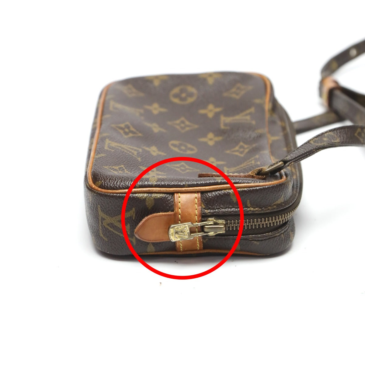 Louis Vuitton Shoulder Bag M51828 Monogram Canvas Brown Shoulder Bag Monogram Marley Bandouliere