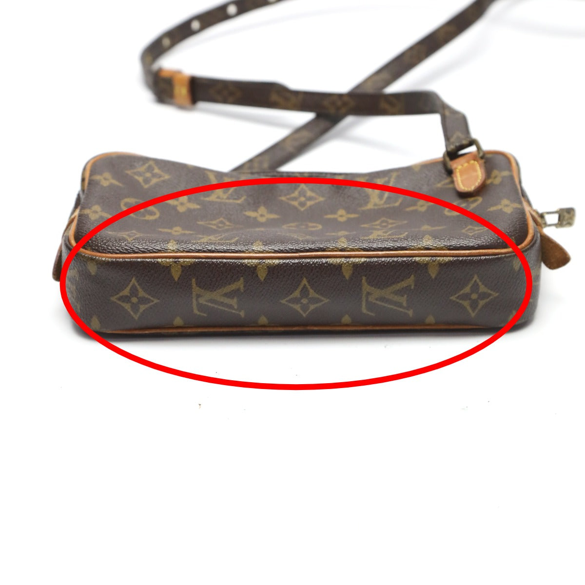 Louis Vuitton Shoulder Bag M51828 Monogram Canvas Brown Shoulder Bag Monogram Marley Bandouliere