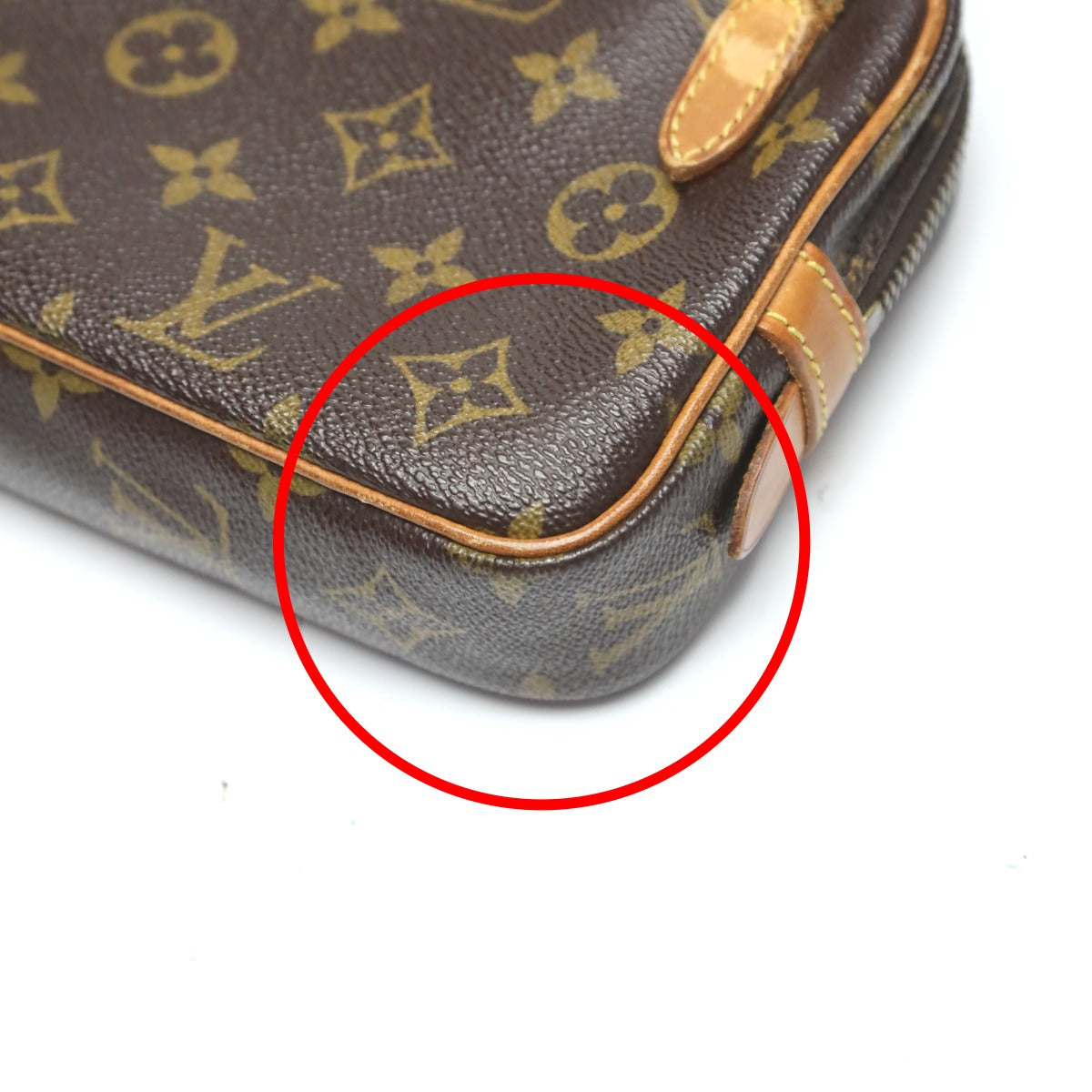Louis Vuitton Shoulder Bag M51828 Monogram Canvas Brown Shoulder Bag Monogram Marley Bandouliere