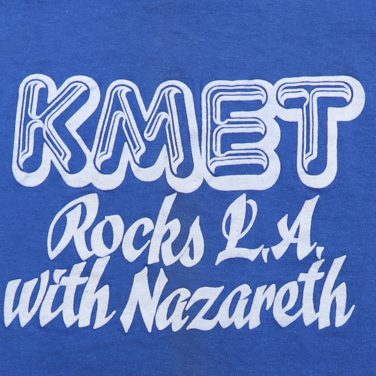 1978 Nazareth Kmet Los Angeles Concert Shirt
