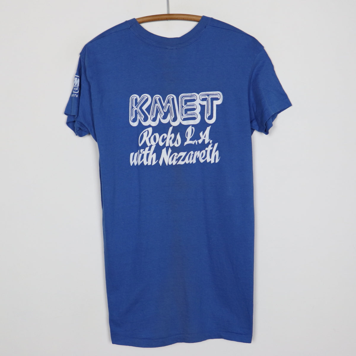 1978 Nazareth Kmet Los Angeles Concert Shirt
