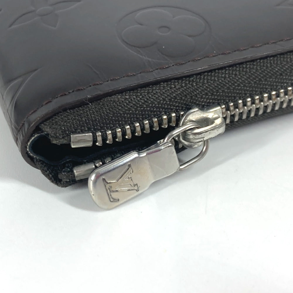 Louis Vuitton Folded Wallet M66510 Monogram Grass Leather Brown Monogram Lace Port-Bie-Monnaie Zip