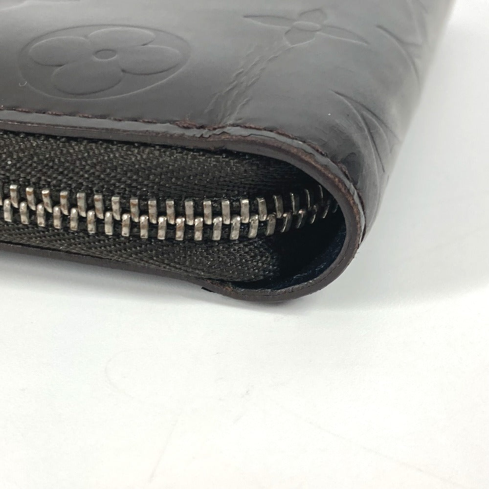 Louis Vuitton Folded Wallet M66510 Monogram Grass Leather Brown Monogram Lace Port-Bie-Monnaie Zip