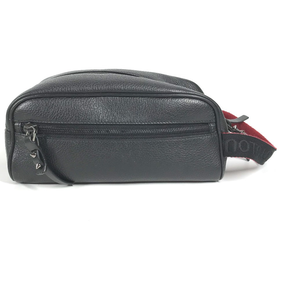 Christian Louboutin Business Bag 1205142 Leather Black Blaster