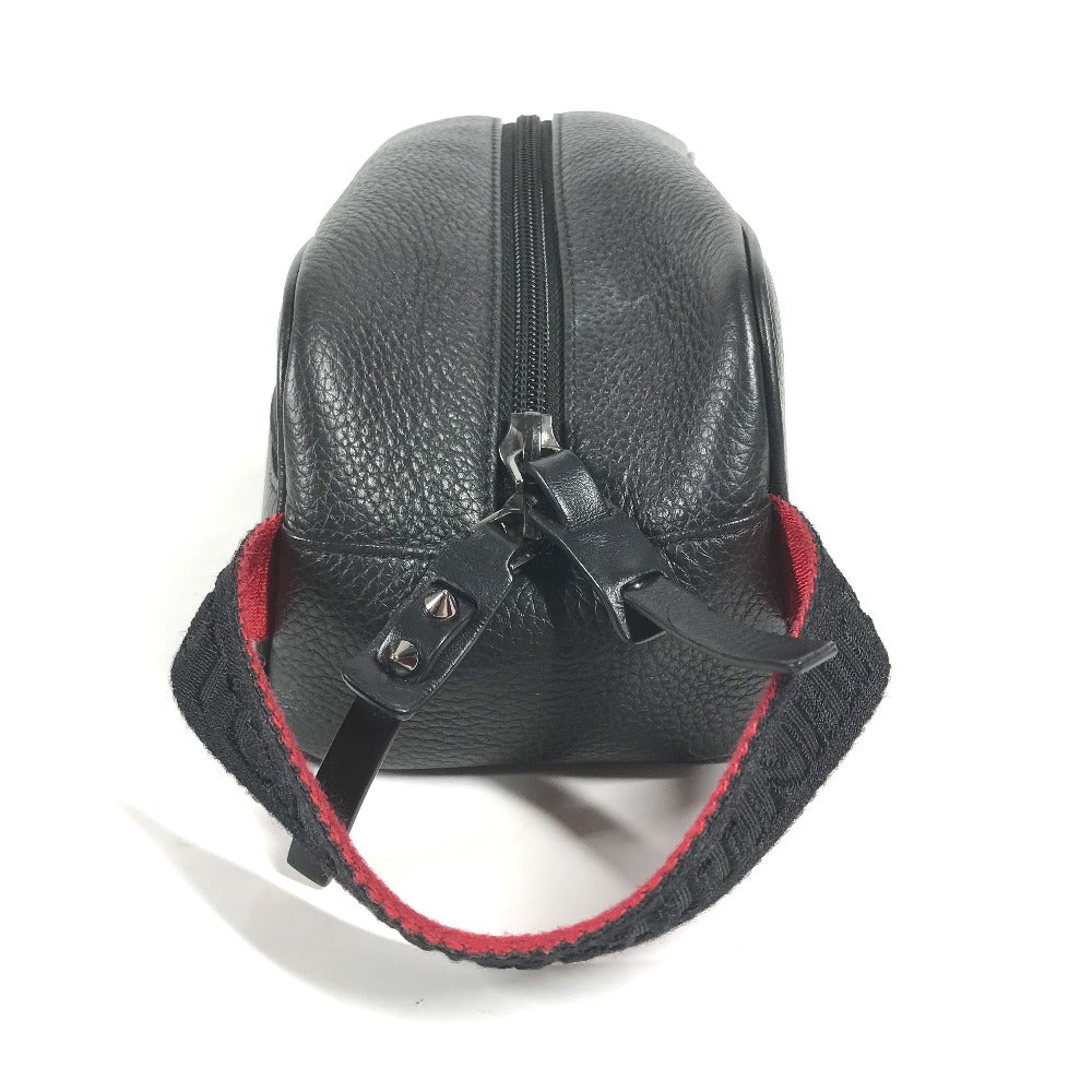 Christian Louboutin Business Bag 1205142 Leather Black Blaster