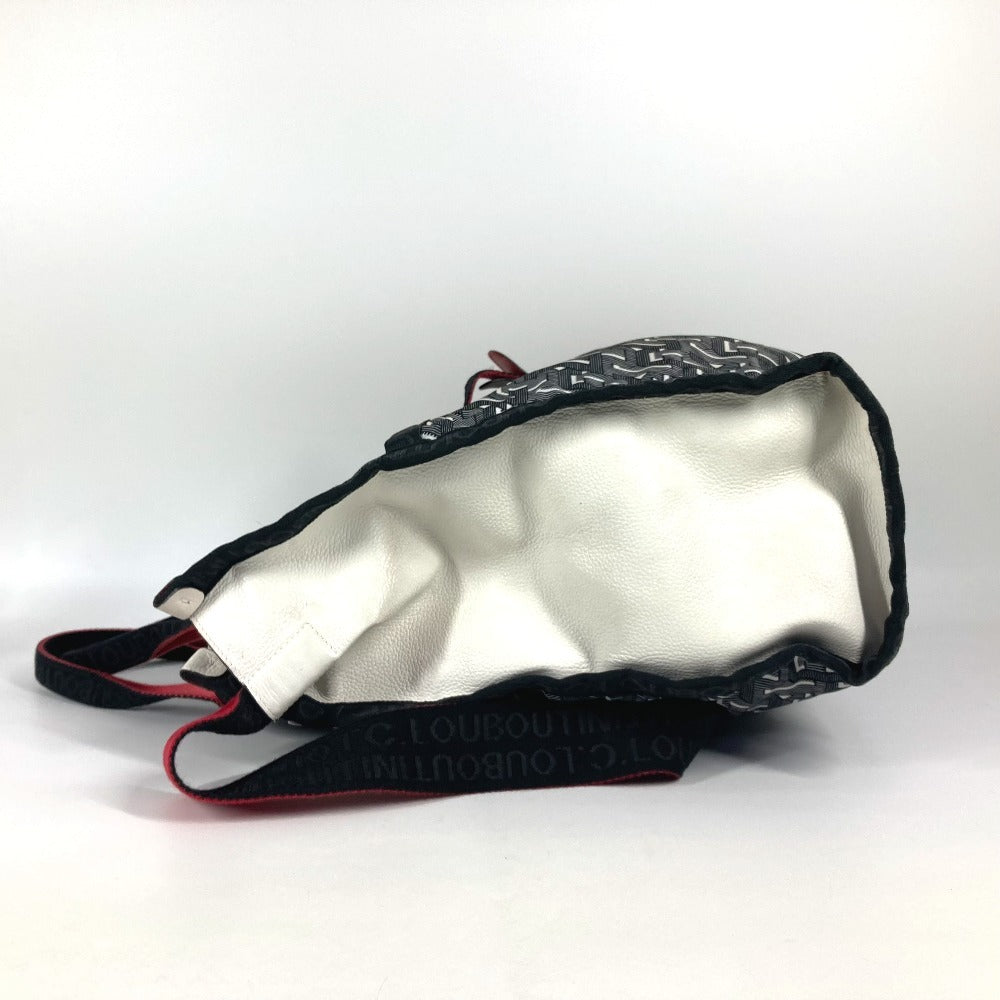 Christian Louboutin Shoulder Bag Nylon Red Logo Unisex(Unisex)
