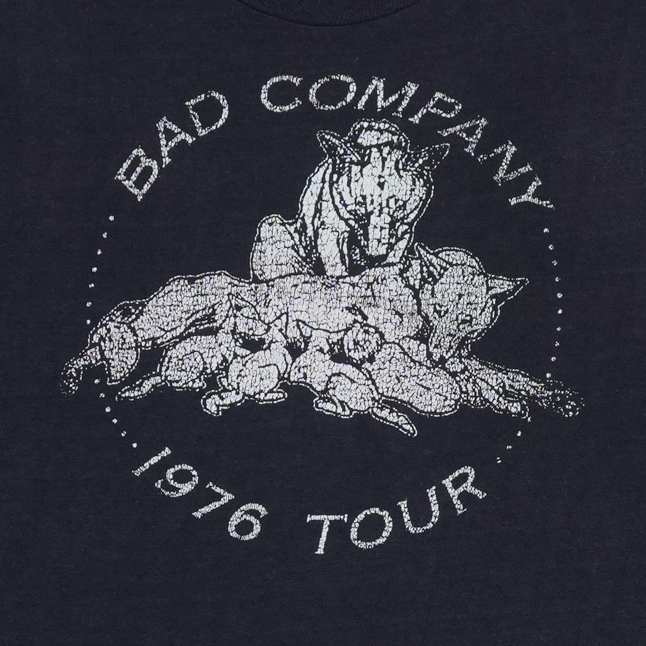 1976 Bad Company Tour Shirt