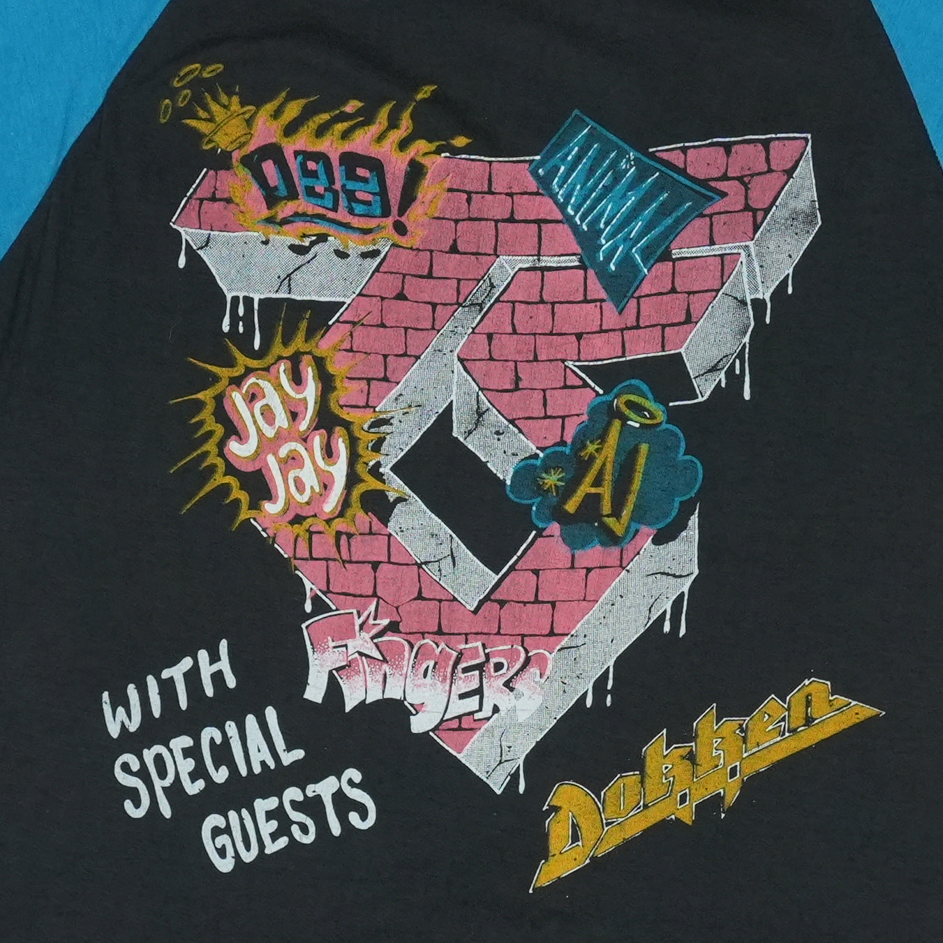 1985 Twisted Sister Come Out And Play Tour Jersey Shirt
