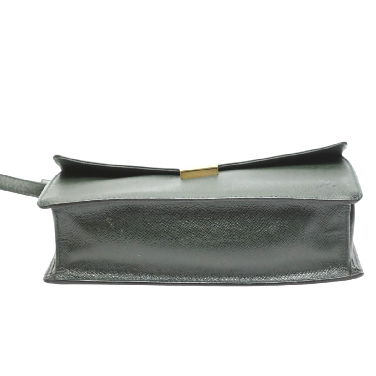 Louis Vuitton Business Bag M30776 Taiga Green Clutch Back Taiga Porto Doqun Mens