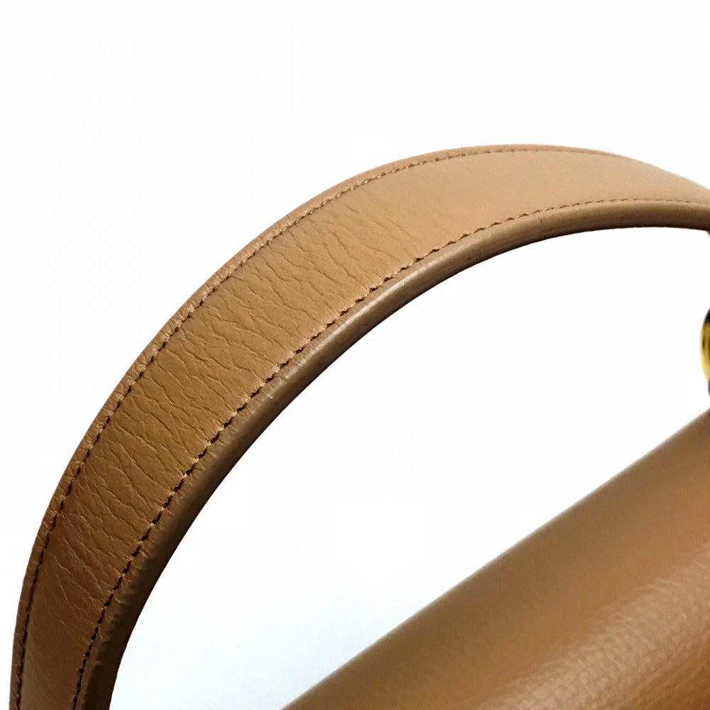 Saint Laurent Paris Handbag 368229 Leather Beige Muse Toe Women