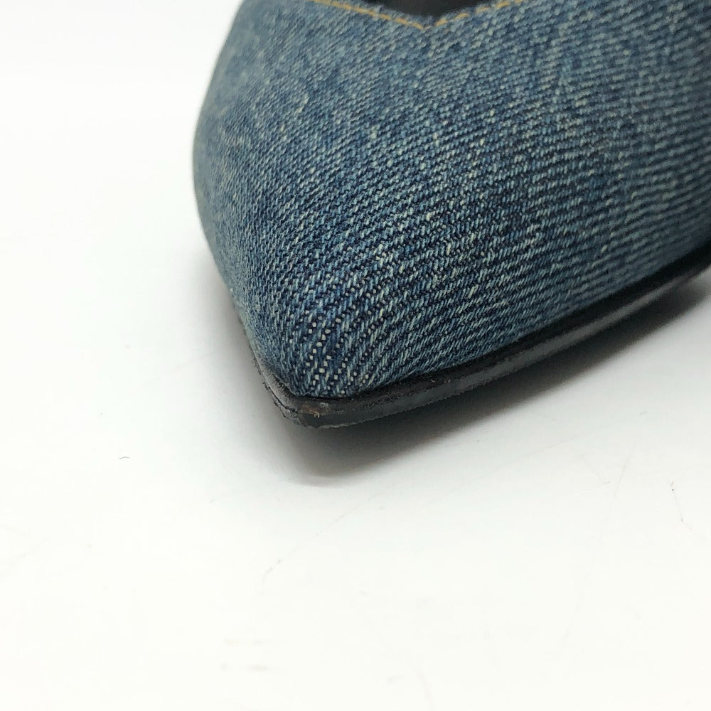 Saint Laurent Pumps 416482 Denim , Denim Blue Denim Women 36