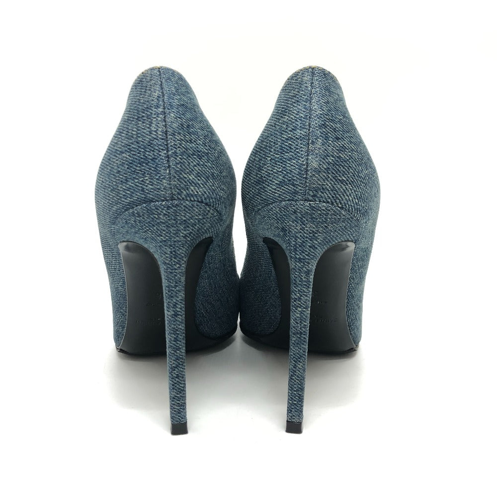 Saint Laurent Pumps 416482 Denim , Denim Blue Denim Women 36