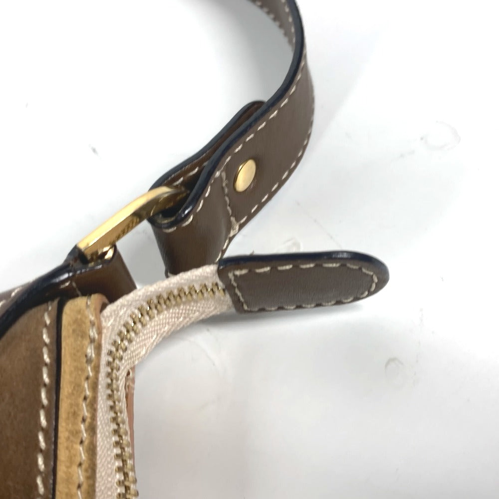 Loewe Shoulder Bag Canvas / Leather Beige Bag Crossbody 160Th Anniversary Women