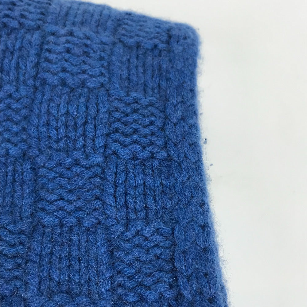 Louis Vuitton Scarf M75339 Cashmere Blue Escharp Helsinki Mens
