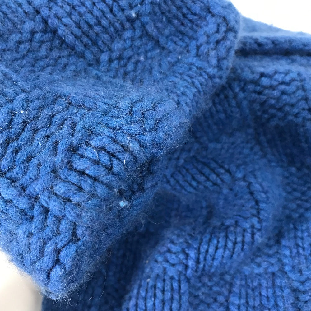 Louis Vuitton Scarf M75339 Cashmere Blue Escharp Helsinki Mens