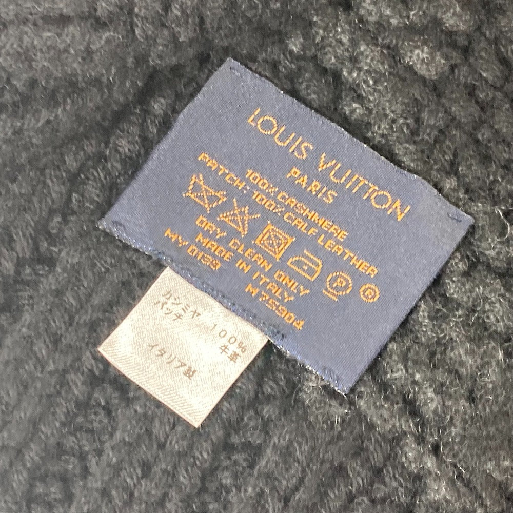 Louis Vuitton Scarf M75904 Cashmere Black Damier Bicolor Echarpe Helsinki Taigaarticles De Voyage