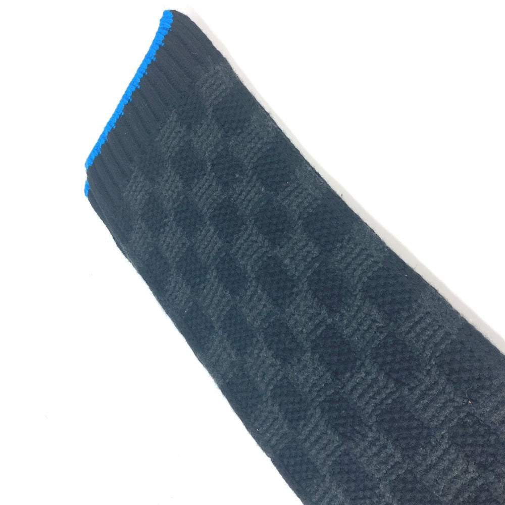 Louis Vuitton Scarf M75904 Cashmere Black Damier Bicolor Echarpe Helsinki Taigaarticles De Voyage