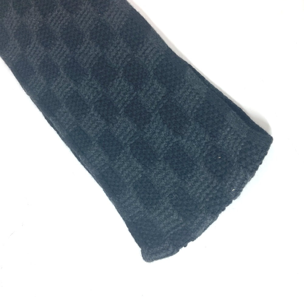 Louis Vuitton Scarf M75904 Cashmere Black Damier Bicolor Echarpe Helsinki Taigaarticles De Voyage