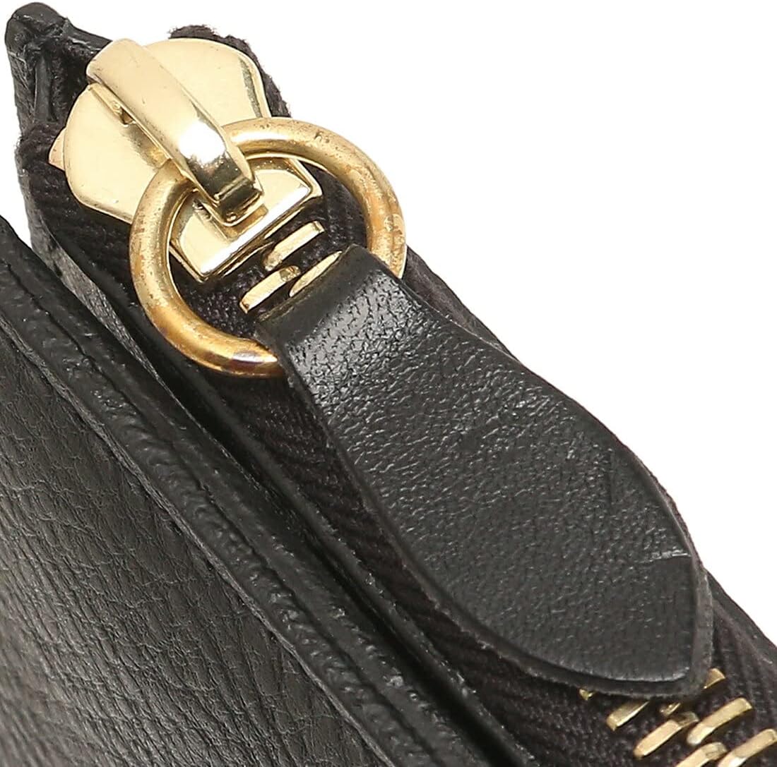 Il Bisonte Long Wallet Purse 5412305140 Leather Black Nero
