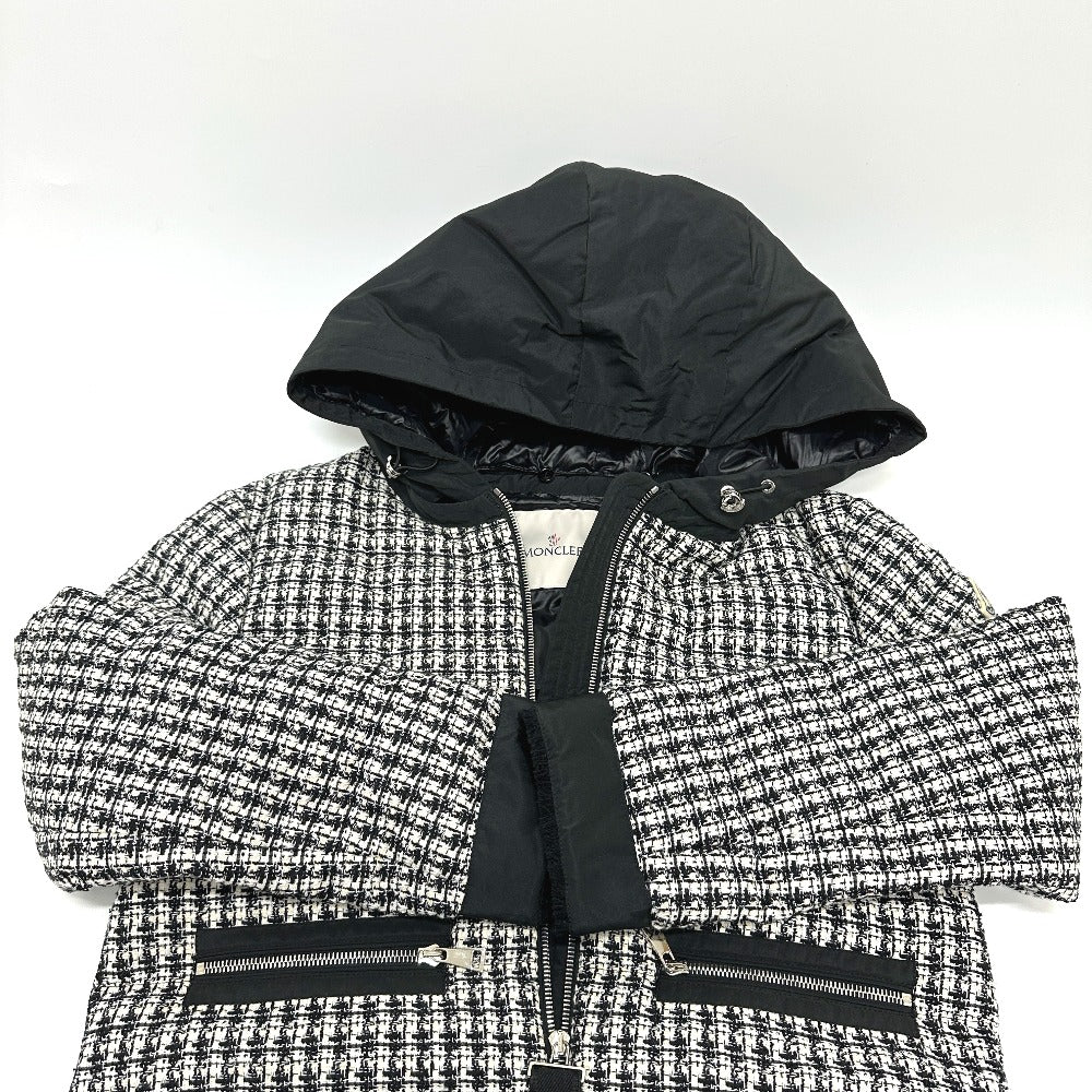 Moncler Down Jacket Tweed, Nylon White Down Outer Remonay Women