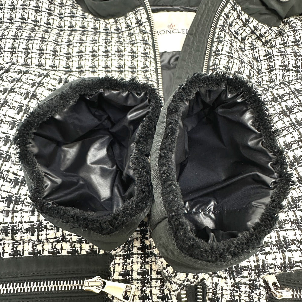 Moncler Down Jacket Tweed, Nylon White Down Outer Remonay Women