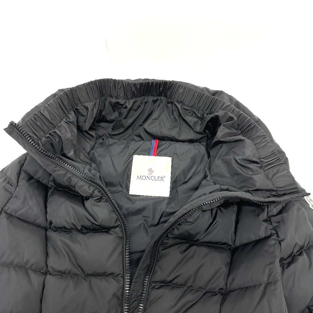 Moncler Down Jacket Nylon Black Avocette Women Zero Size