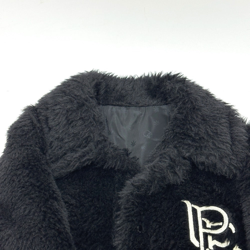 Lucien Pellat-Finet Jacket Alpaca Black Logo S