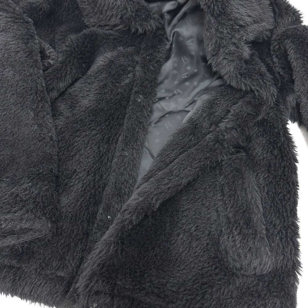 Lucien Pellat-Finet Jacket Alpaca Black Logo S