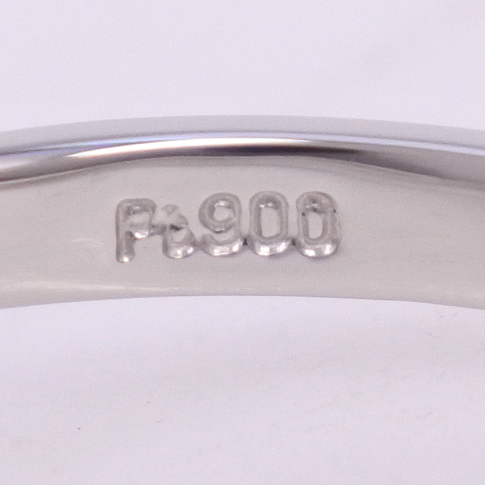 Jewelry Ring Pt900Platinum, Pearl Silver Pearl Women 11.5 Issue