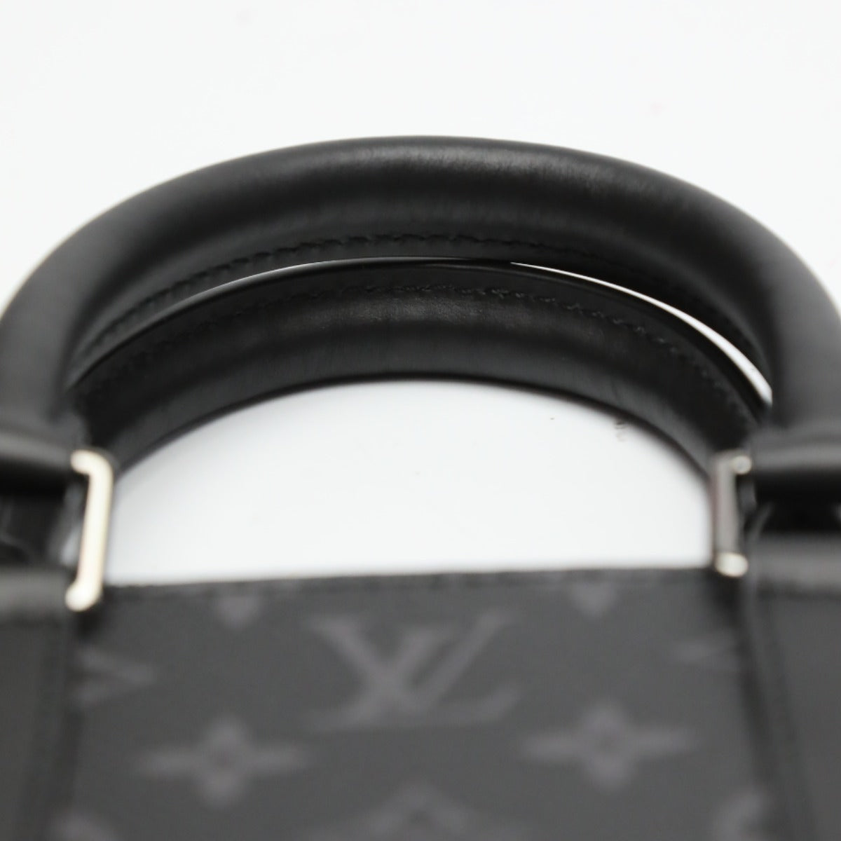 Louis Vuitton Tote Bag M46456 Monogram Canvas Black Shoulder Bag Monogram Eclipse Sac Plat Cloth