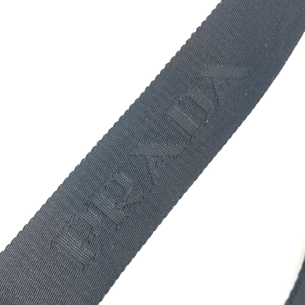 Prada Shoulder Bag 2Vh053 Nylon / Leather Black Bag Triangle Logo Mens