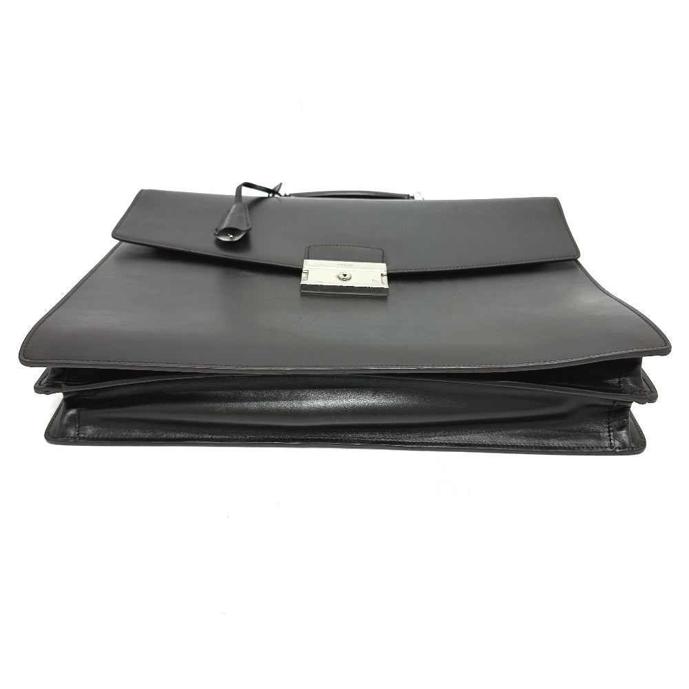 Prada Business Bag Vr0006 Leather Black