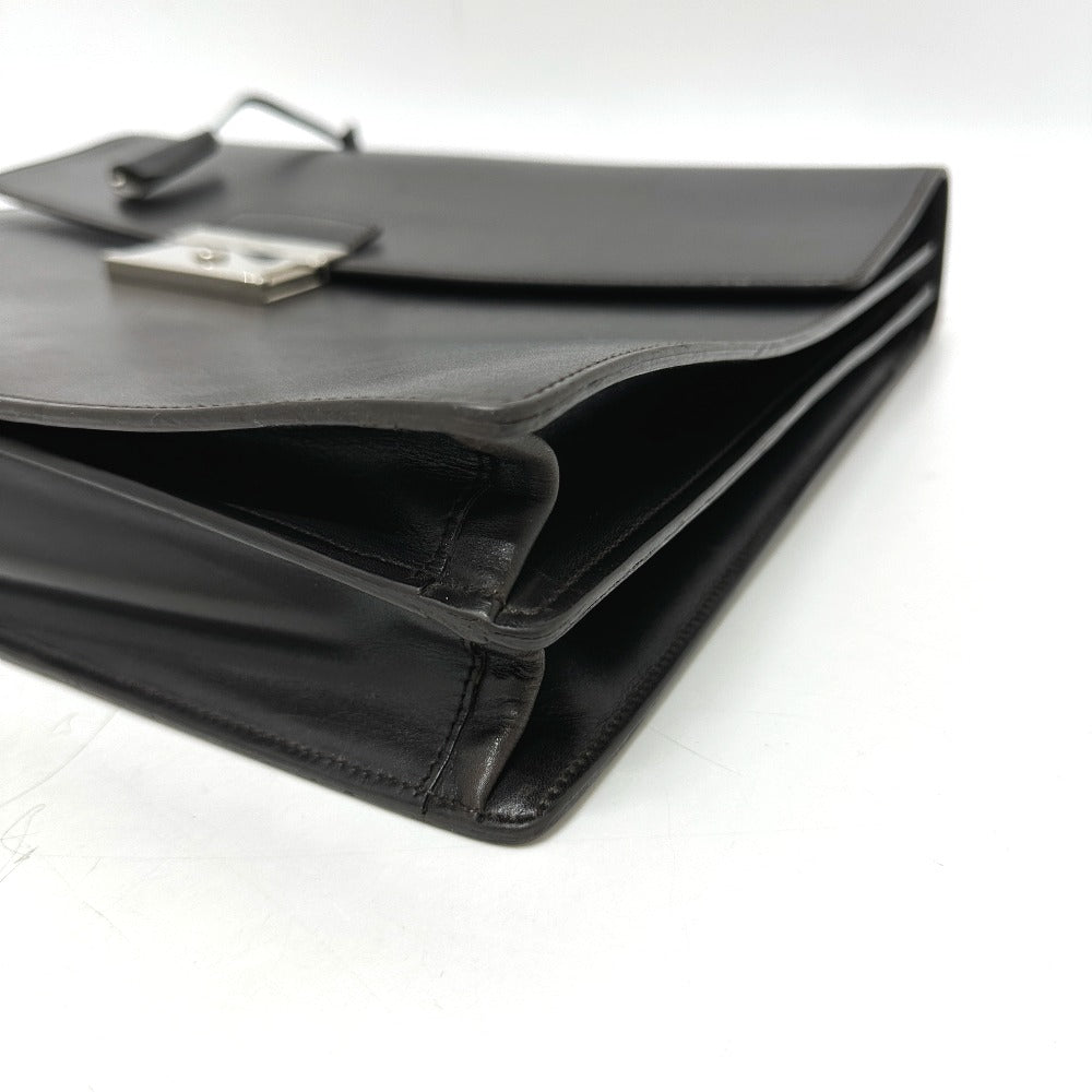 Prada Business Bag Vr0006 Leather Black