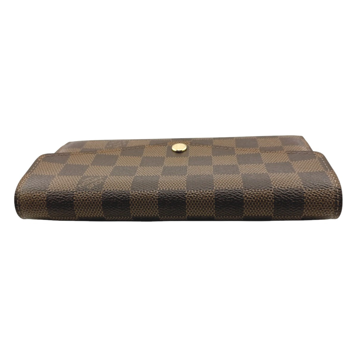 Louis Vuitton Long Wallet Purse N60114 Damier Canvas Brown X Pink Portefeuille Sara Damier Rose