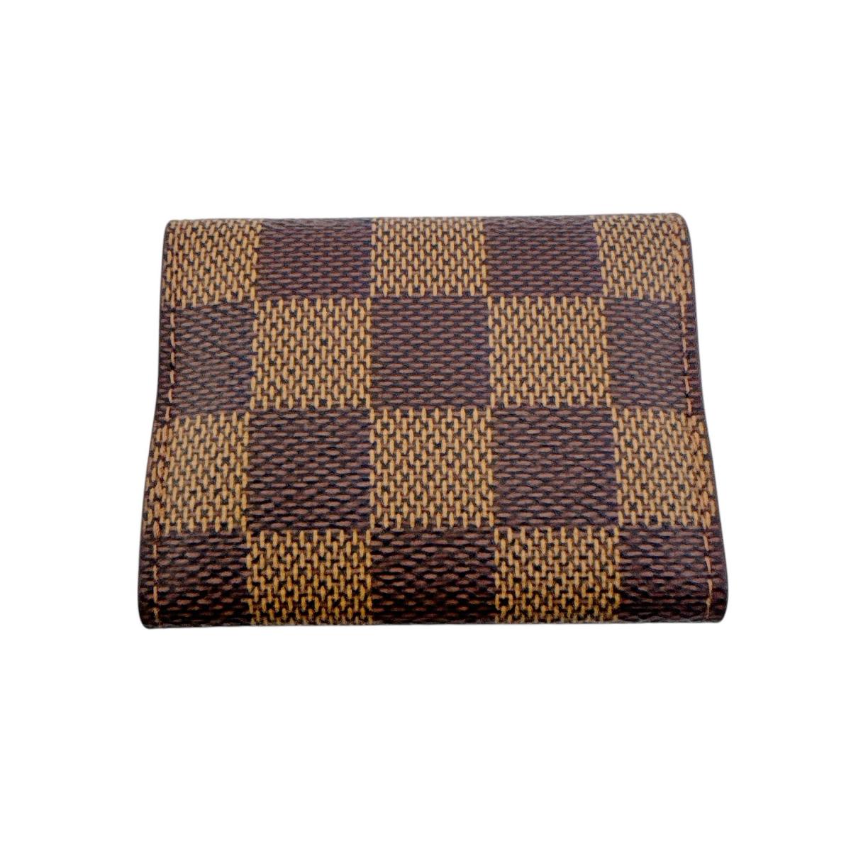 Louis Vuitton Other Accessories M61030 Damier Canvas Brown Neo Crew Cufflinks