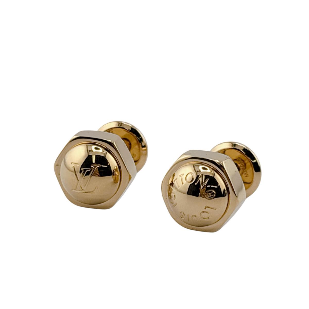 Louis Vuitton Other Accessories M61030 Damier Canvas Brown Neo Crew Cufflinks