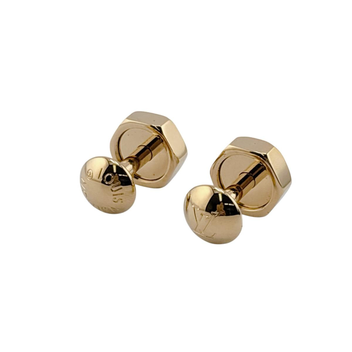 Louis Vuitton Other Accessories M61030 Damier Canvas Brown Neo Crew Cufflinks