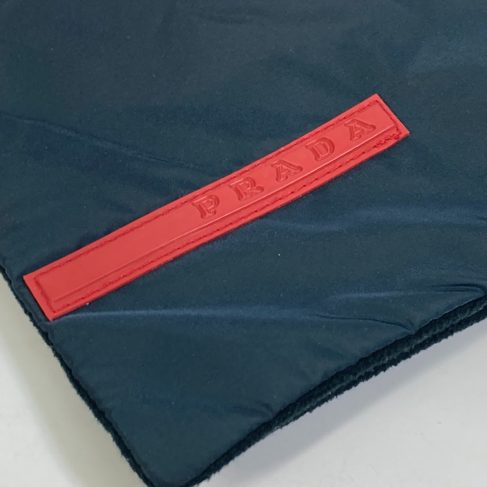 Prada Scarf Nylon, Polyester Black Sportssports Scarf Women