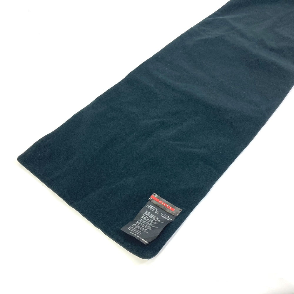 Prada Scarf Nylon, Polyester Black Sportssports Scarf Women