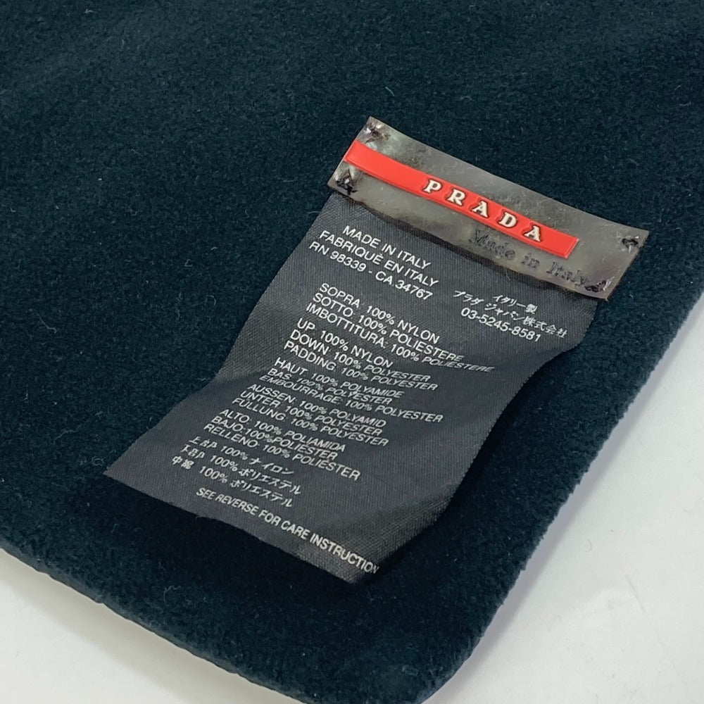 Prada Scarf Nylon, Polyester Black Sportssports Scarf Women
