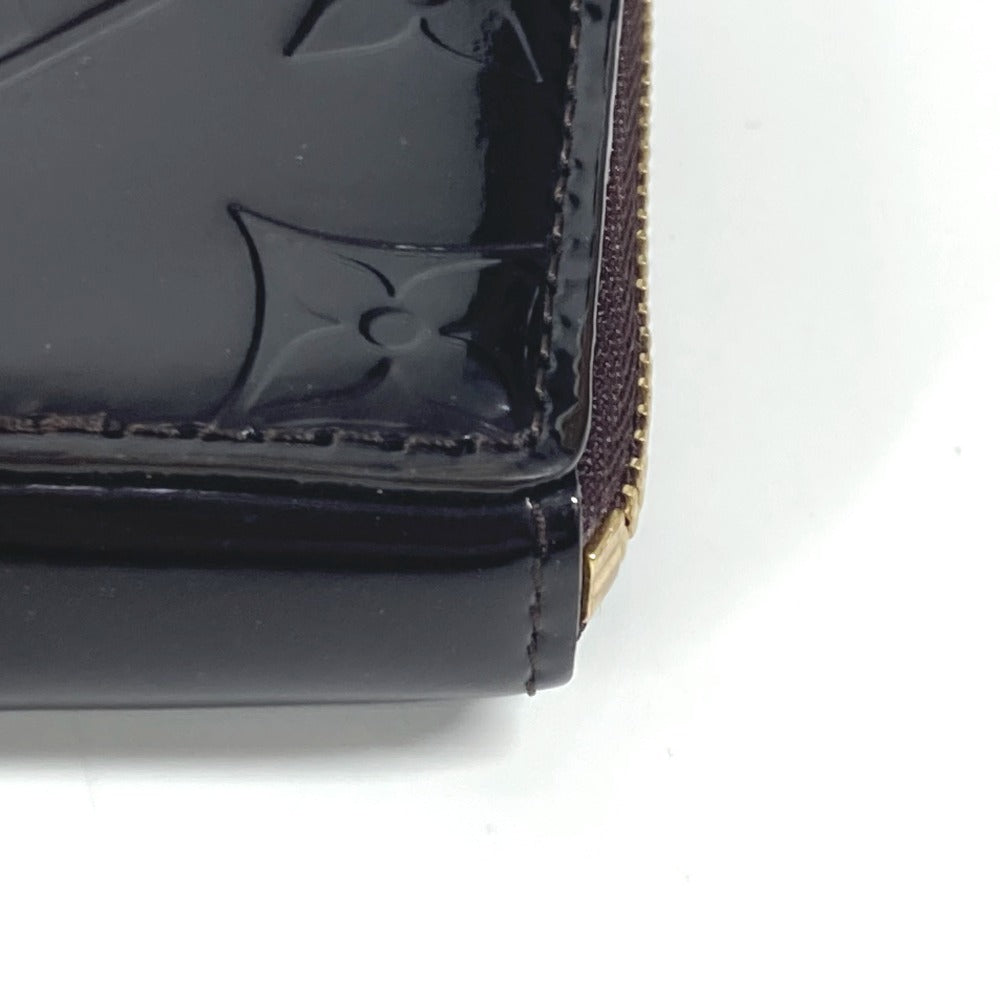 Louis Vuitton Coin Case M93561 Monogram Vernis Purple Monogram Vernis Porto Monet Cool Women