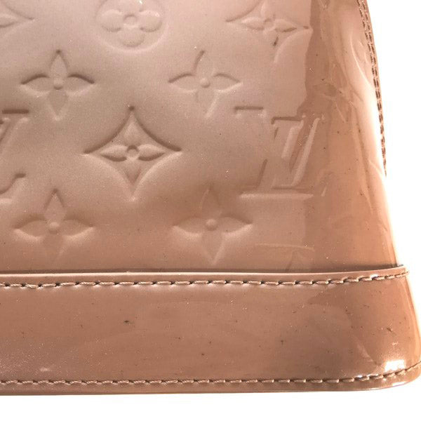 Louis Vuitton Shoulder Bag M91585 Monogram Vernis Rose Velur Alma Bb Vernis Handbag Women