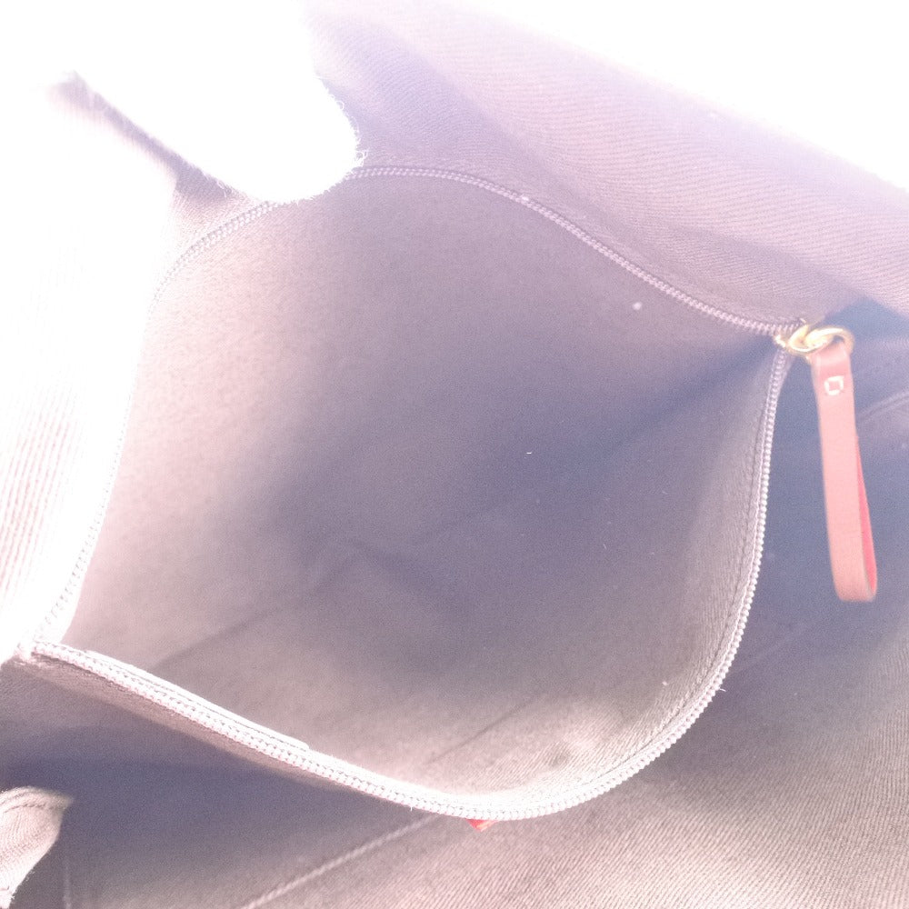 Loewe Shoulder Bag Suede Brown Pin Batch Women
