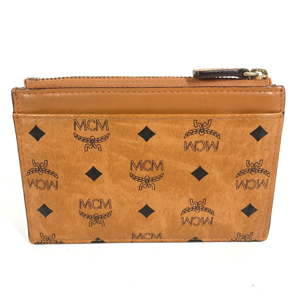 Mcm Coin Case Leather Brown Sambypen Collaboration Sam By Pen Rabbit Visetos Mens