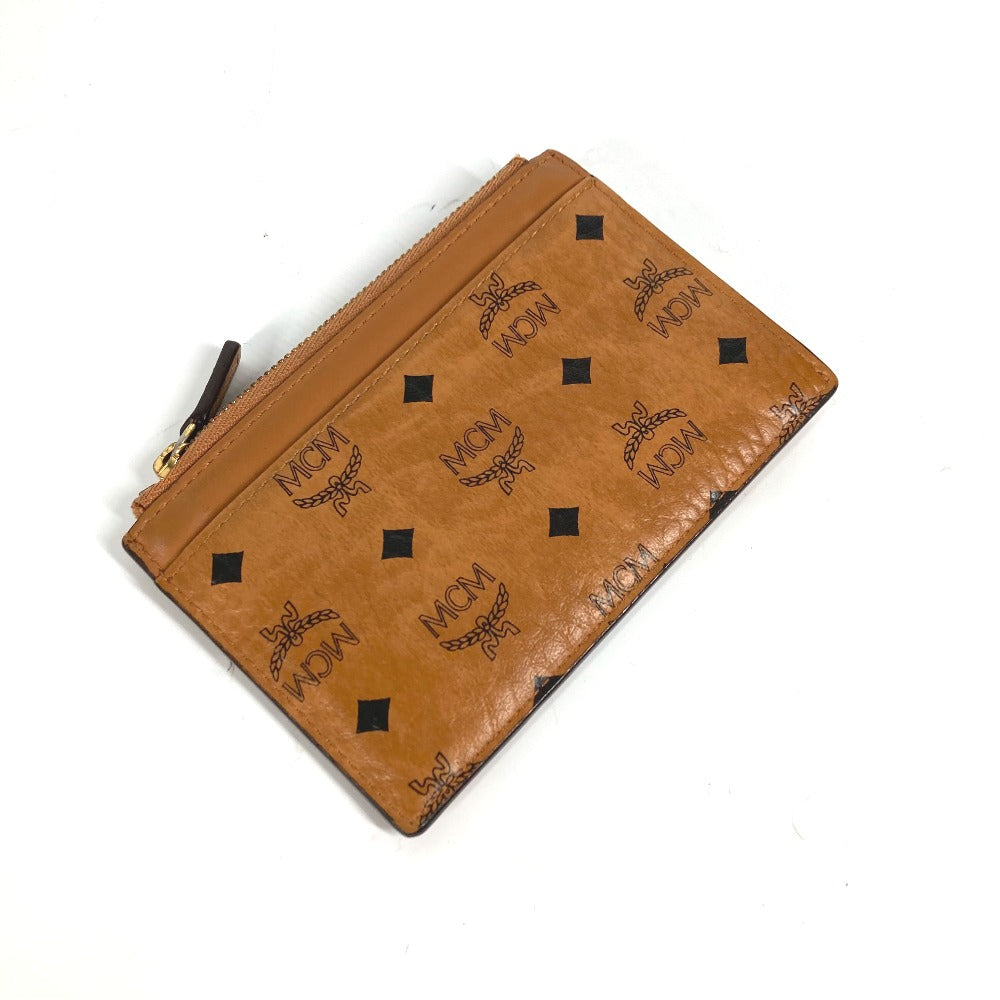Mcm Coin Case Leather Brown Sambypen Collaboration Sam By Pen Rabbit Visetos Mens