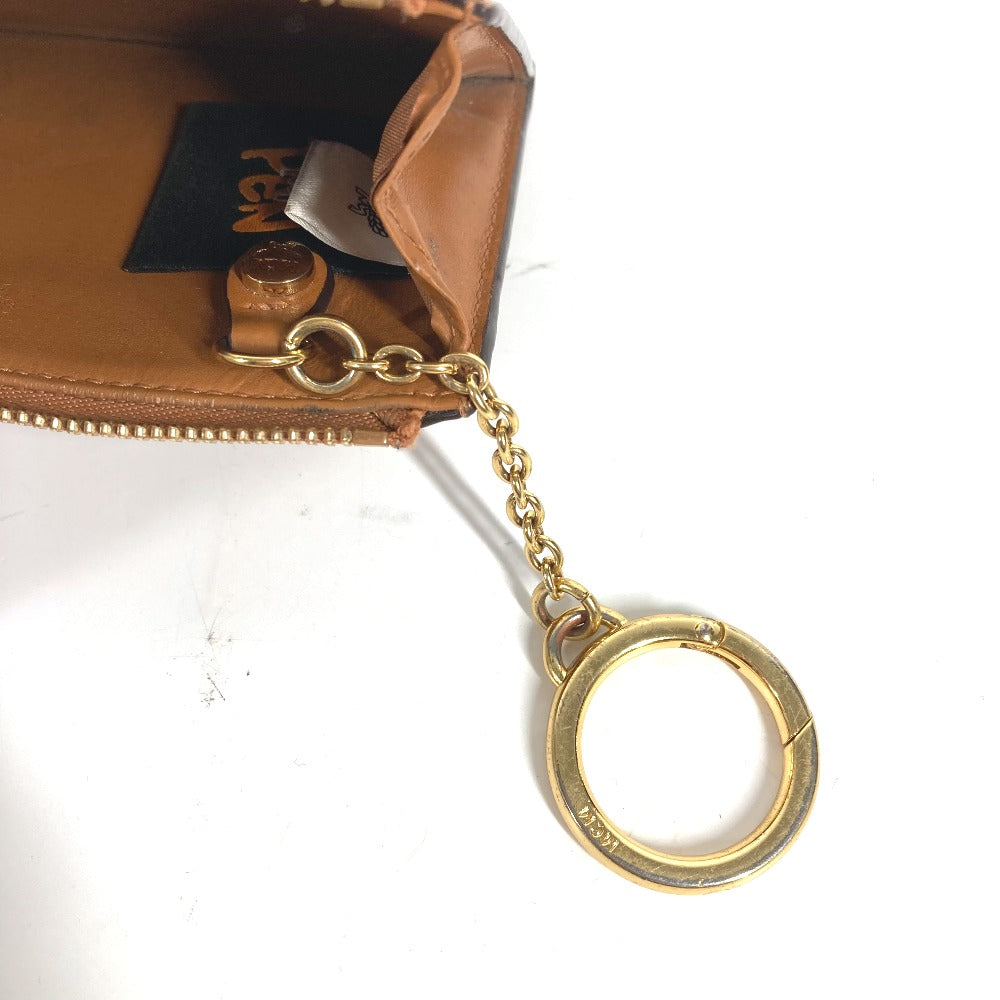 Mcm Coin Case Leather Brown Sambypen Collaboration Sam By Pen Rabbit Visetos Mens