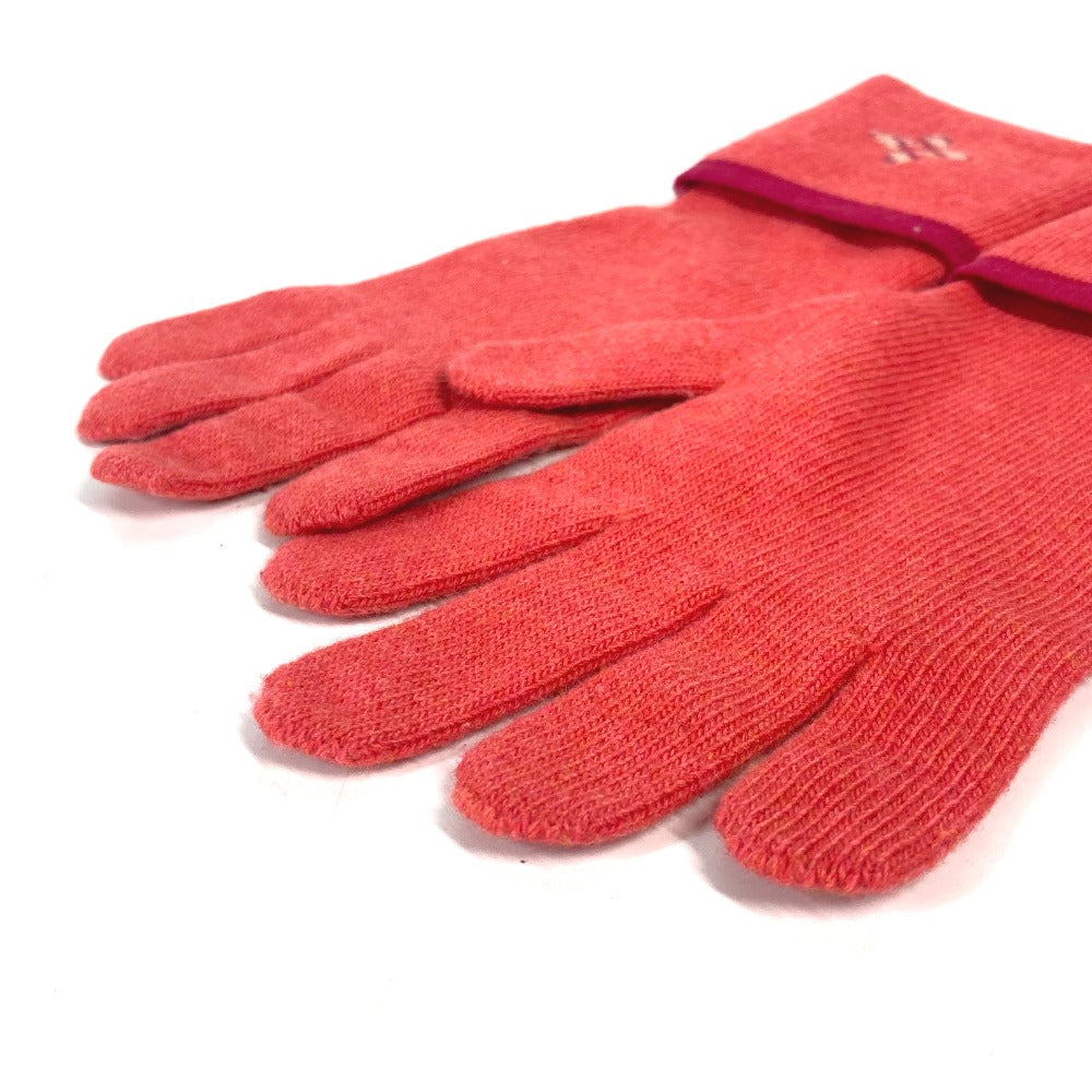 Louis Vuitton Gloves M70838 Wool / Cashmere Pink Gon Pop Monogram Gloves Women